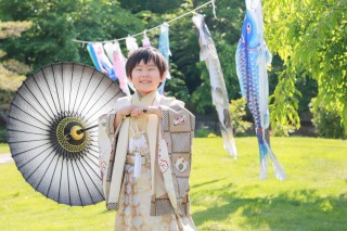 新緑の常山邸ロケーション撮影